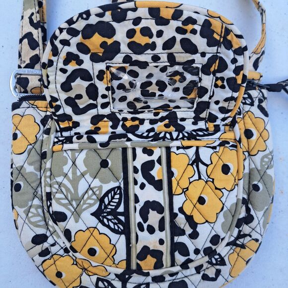 Vera Bradley Lizzy Crossbody Purse Handbag Go Wild - Picture 5 of 16
